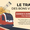 Train des Bons Vivants samedi 5 avril nstcm nyon salon