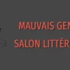 salon littéraire mauvais genre slash culture