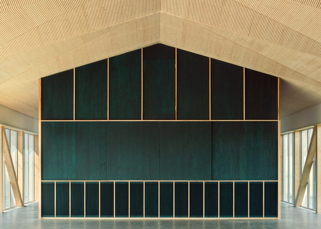 salle communale de Bussy-sur-Moudon Emixi Architectes