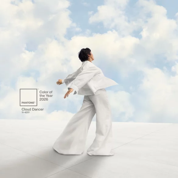 cloud dancer couleur pantone 2026 slash culture